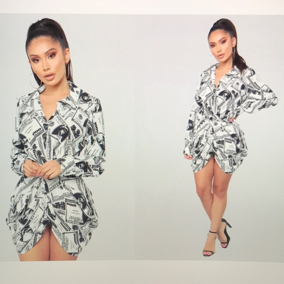 All about the Dollaz Mini Dress - Picture 3 of 3